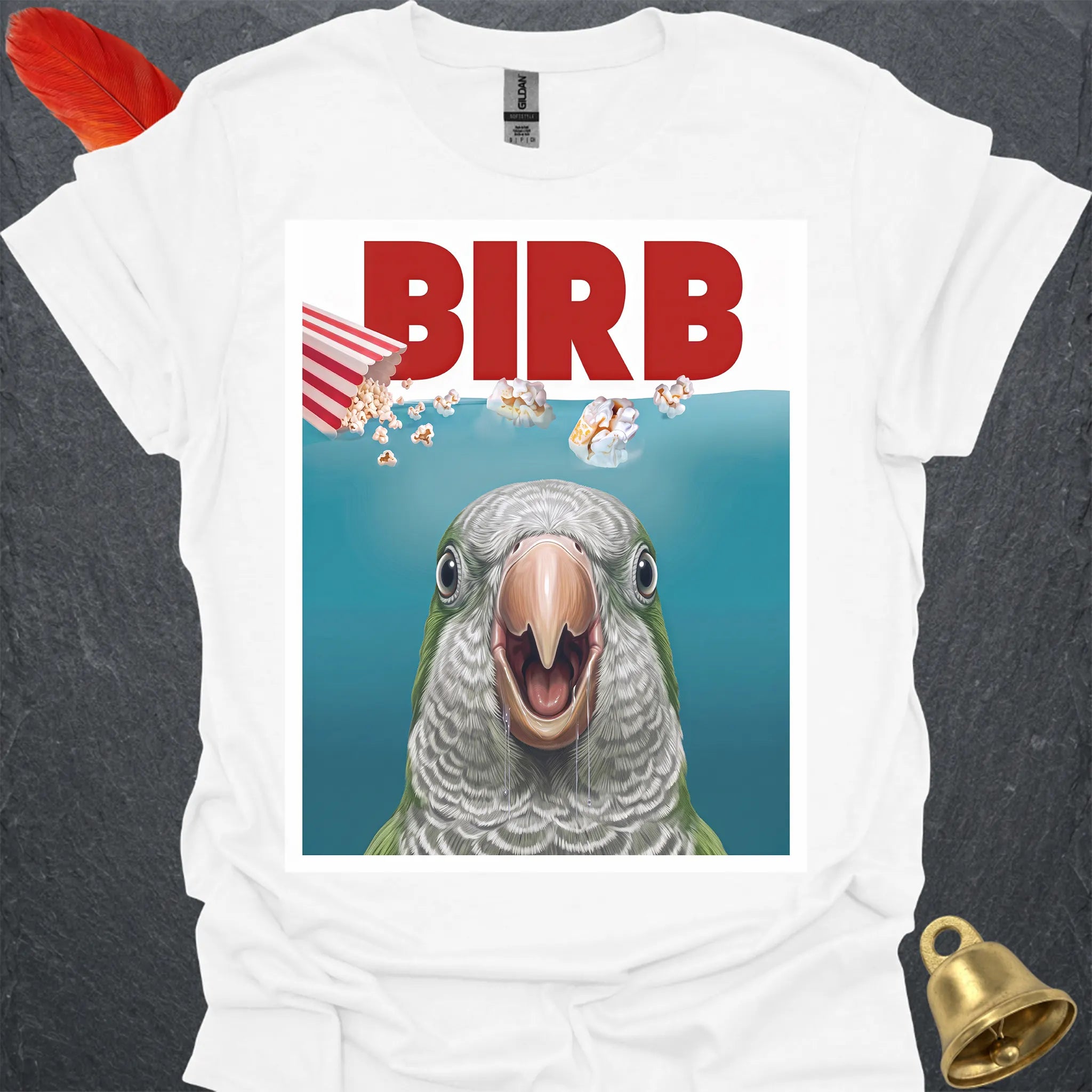 Green Quaker Parrot Movie T-Shirt