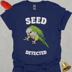 Green Quaker Parrot Seed Detected T-Shirt