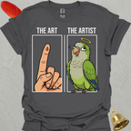 Green Quaker Parrot The Artist T-Shirt