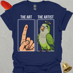 Green Quaker Parrot The Artist T-Shirt