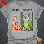 Green Quaker Parrot The Artist T-Shirt