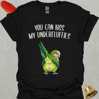 Green Quaker Parrot Underfluffies T-Shirt
