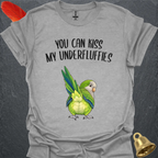 Green Quaker Parrot Underfluffies T-Shirt