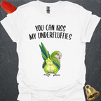 Green Quaker Parrot Underfluffies T-Shirt