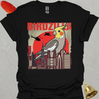 Grey Cockatiel Birdzilla T-Shirt