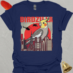 Grey Cockatiel Birdzilla T-Shirt