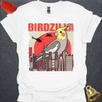 Grey Cockatiel Birdzilla T-Shirt