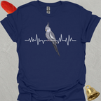 Grey Cockatiel Heartbeat T-Shirt