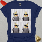 Grey Cockatiel Photobooth T-Shirt