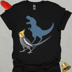 Grey Cockatiel Roar T-Shirt