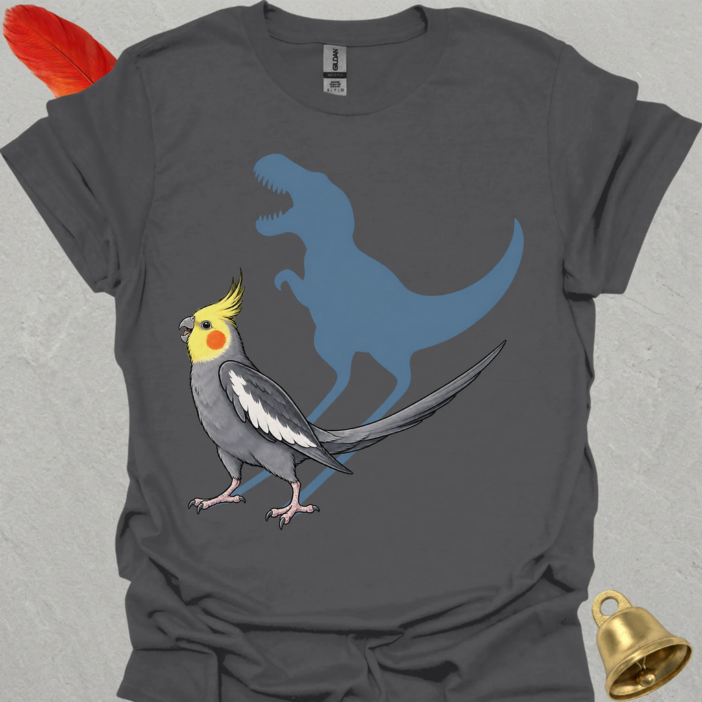 Grey Cockatiel Roar T-Shirt