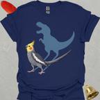 Grey Cockatiel Roar T-Shirt