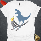 Grey Cockatiel Roar T-Shirt