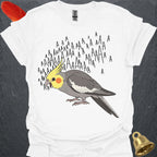 Grey Cockatiel Scream T-Shirt
