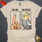 Grey Cockatiel The Artist T-Shirt