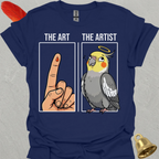 Grey Cockatiel The Artist T-Shirt