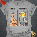 Grey Cockatiel The Artist T-Shirt