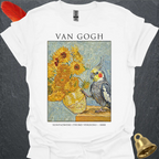 Grey Cockatiel Van Gogh T-Shirt