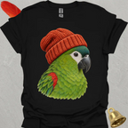 Hahns Macaw Beanie T-Shirt