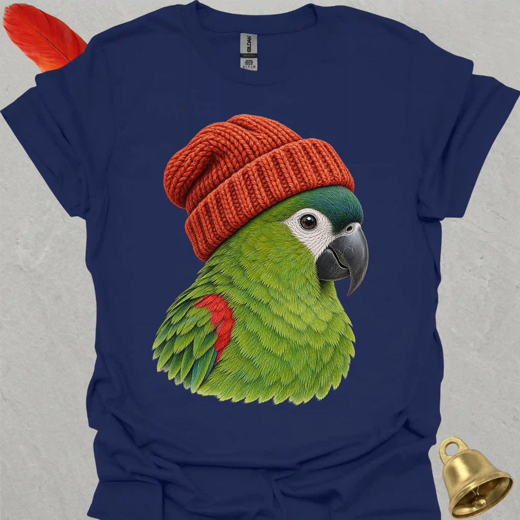 Hahns Macaw Beanie T-Shirt
