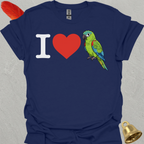 I Love Hahns Macaw T-Shirt