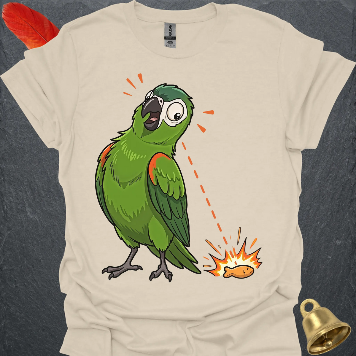 Hahns Macaw Eye on Prize T-Shirt