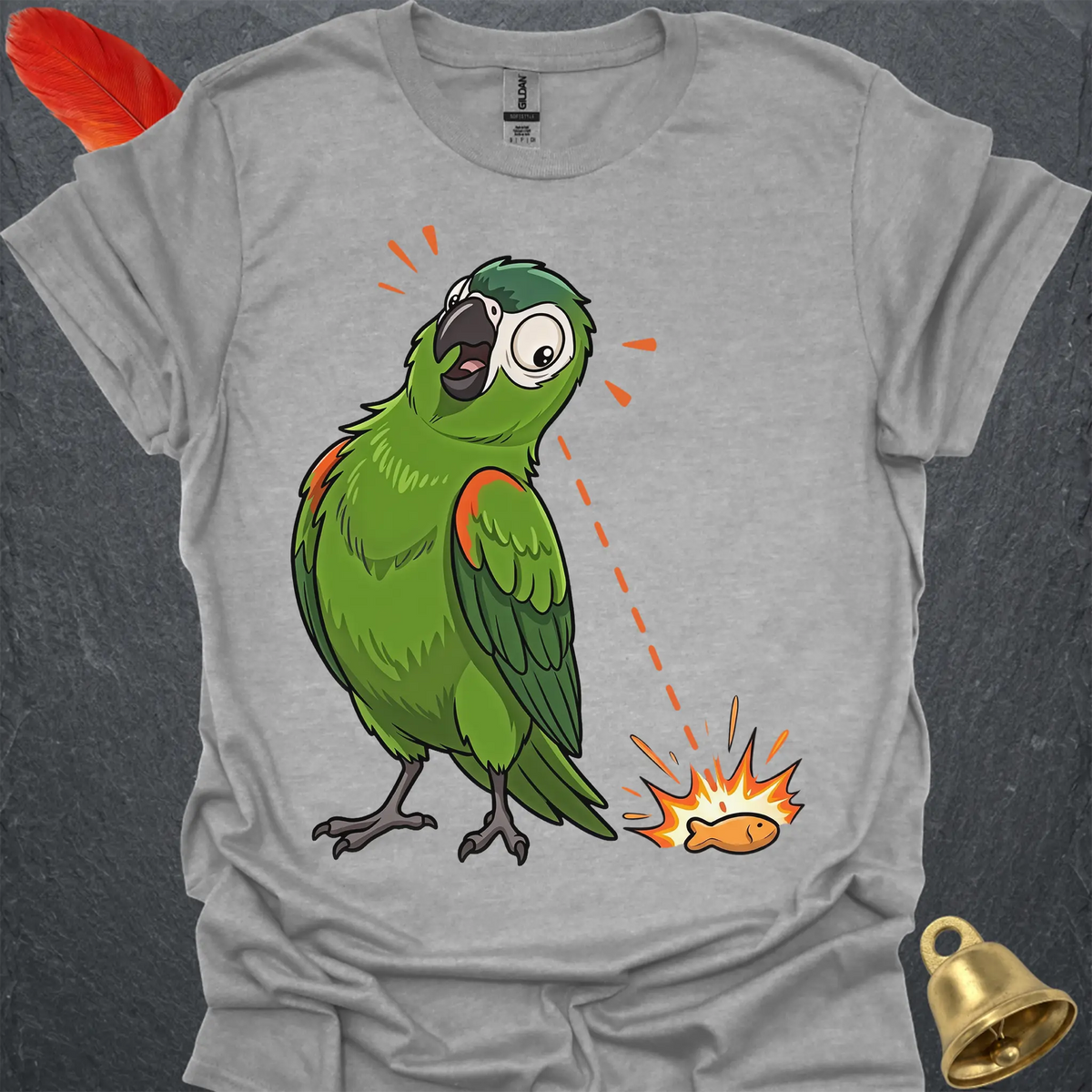 Hahns Macaw Eye on Prize T-Shirt