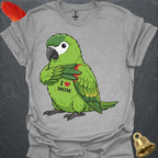Hahns Macaw I Love Mom T-Shirt