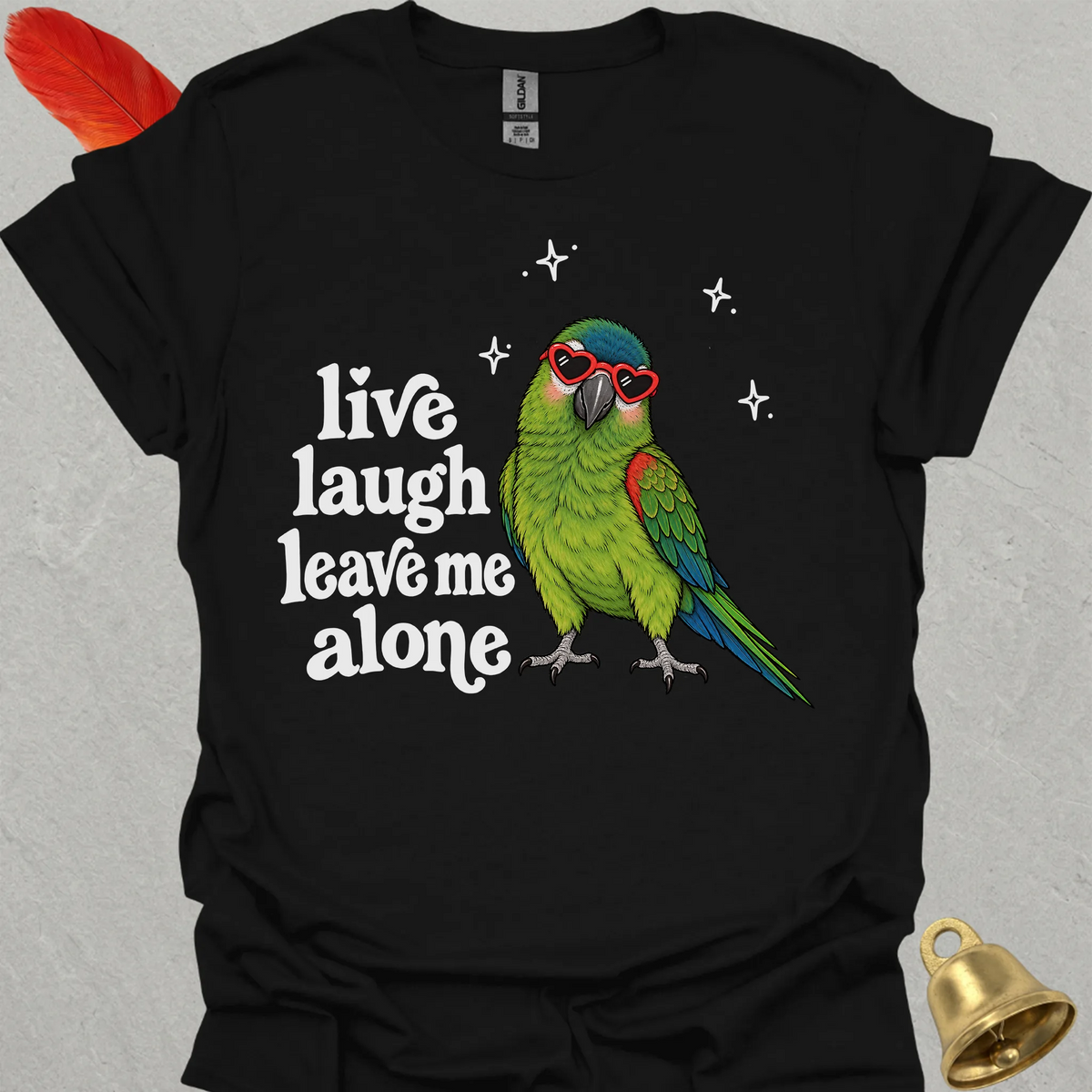 Hahns Macaw Live Laugh T-Shirt