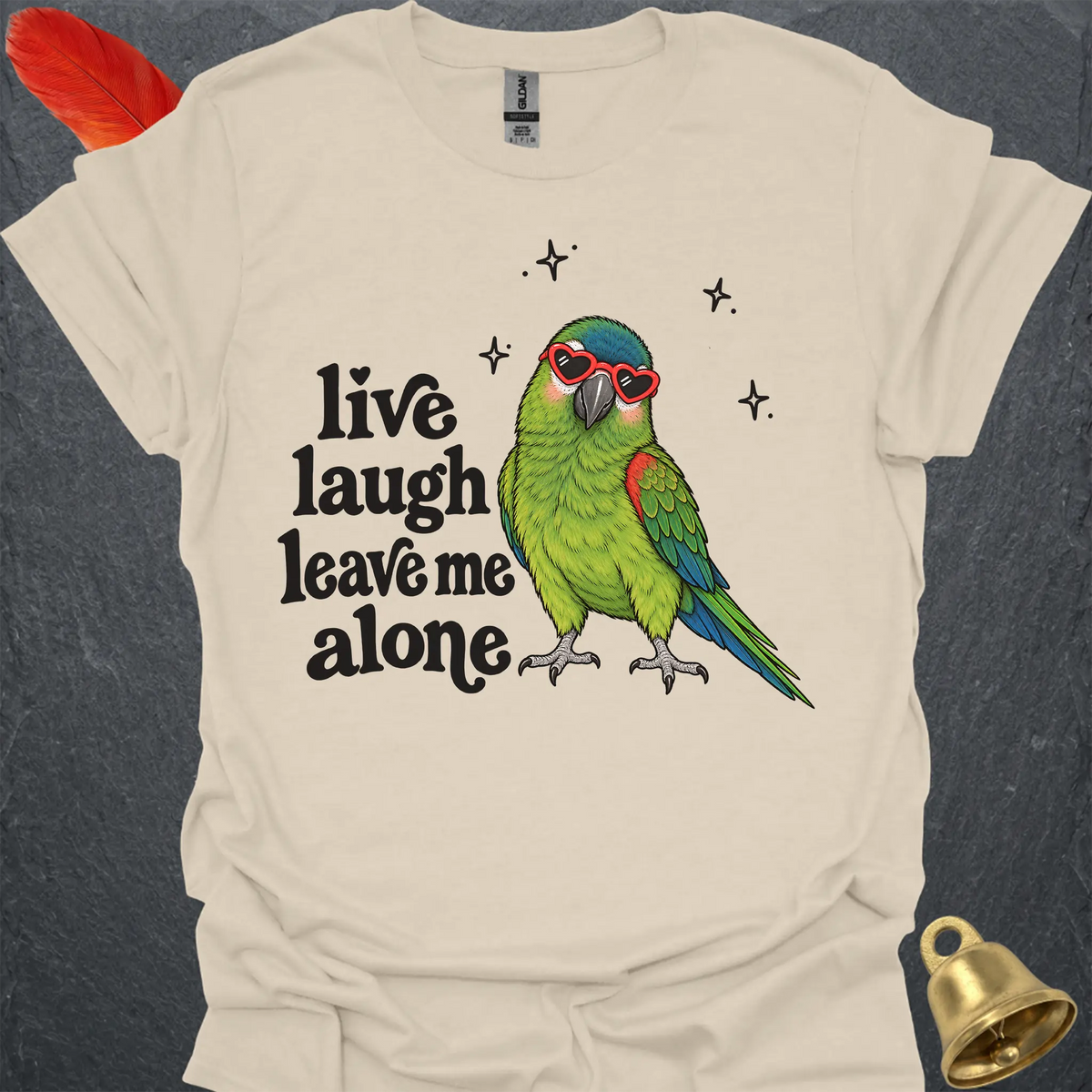 Hahns Macaw Live Laugh T-Shirt