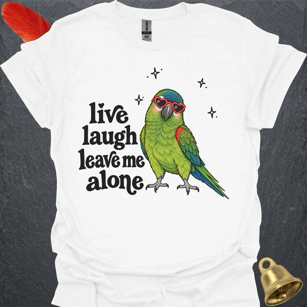 Hahns Macaw Live Laugh T-Shirt