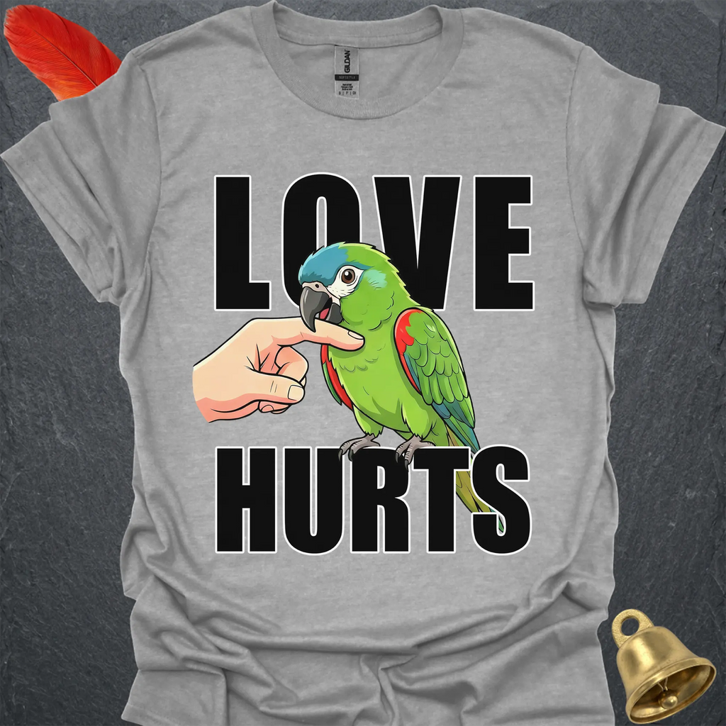 Hahns Macaw Love Hurts T-Shirt