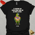 Hahns Macaw Olympic Pooper T-Shirt