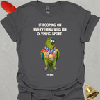 Hahns Macaw Olympic Pooper T-Shirt