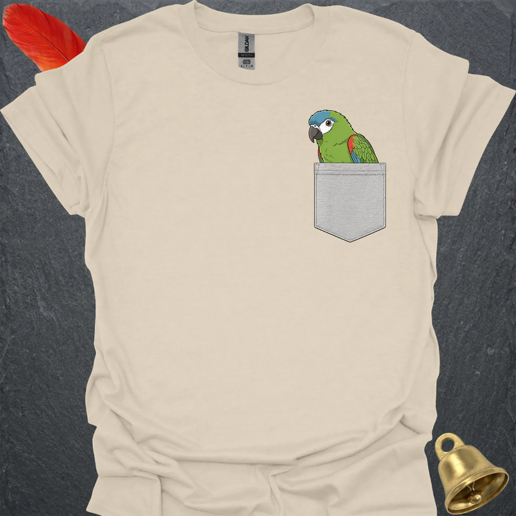 Hahns Macaw Pocket T-Shirt