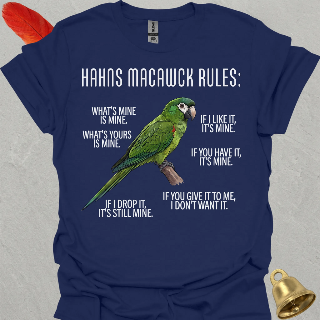 Hahns Macaw Rules T-Shirt