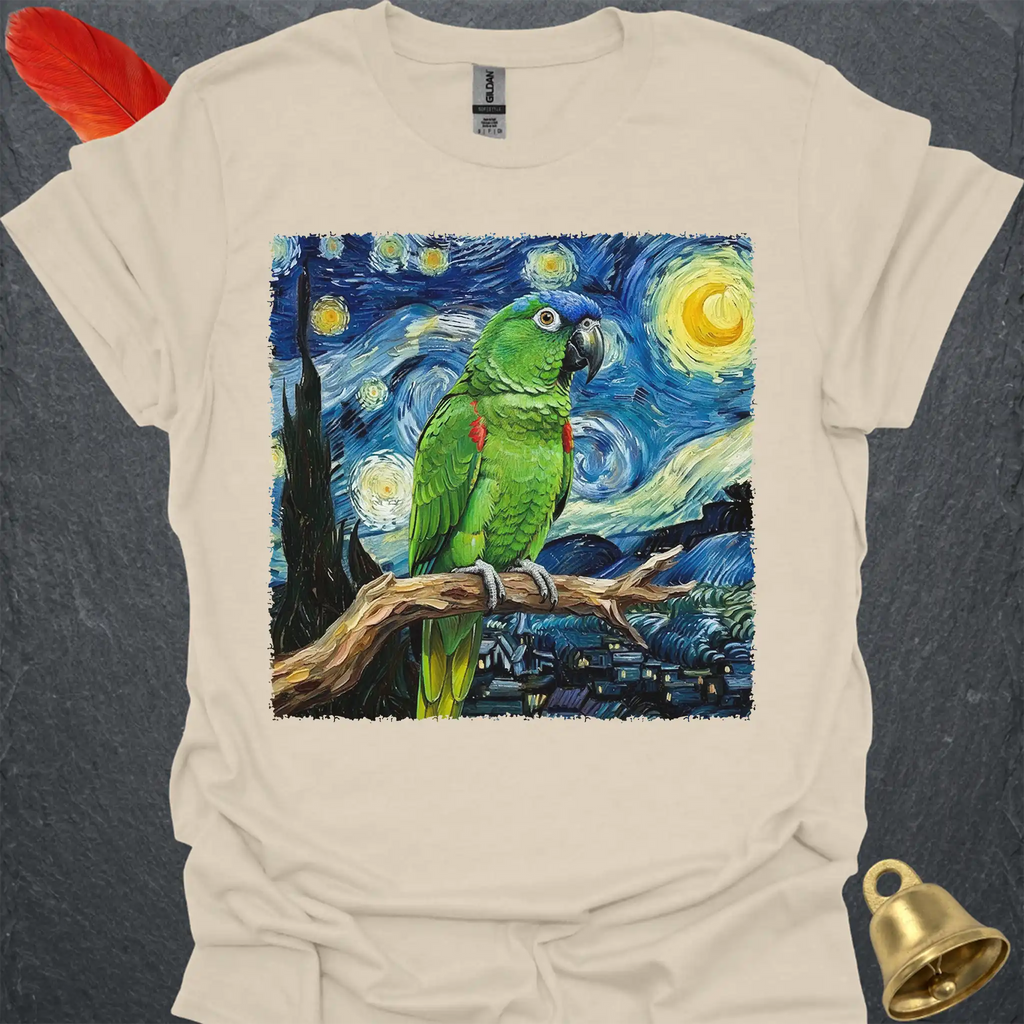 Hahns Macaw Starry Night T-Shirt