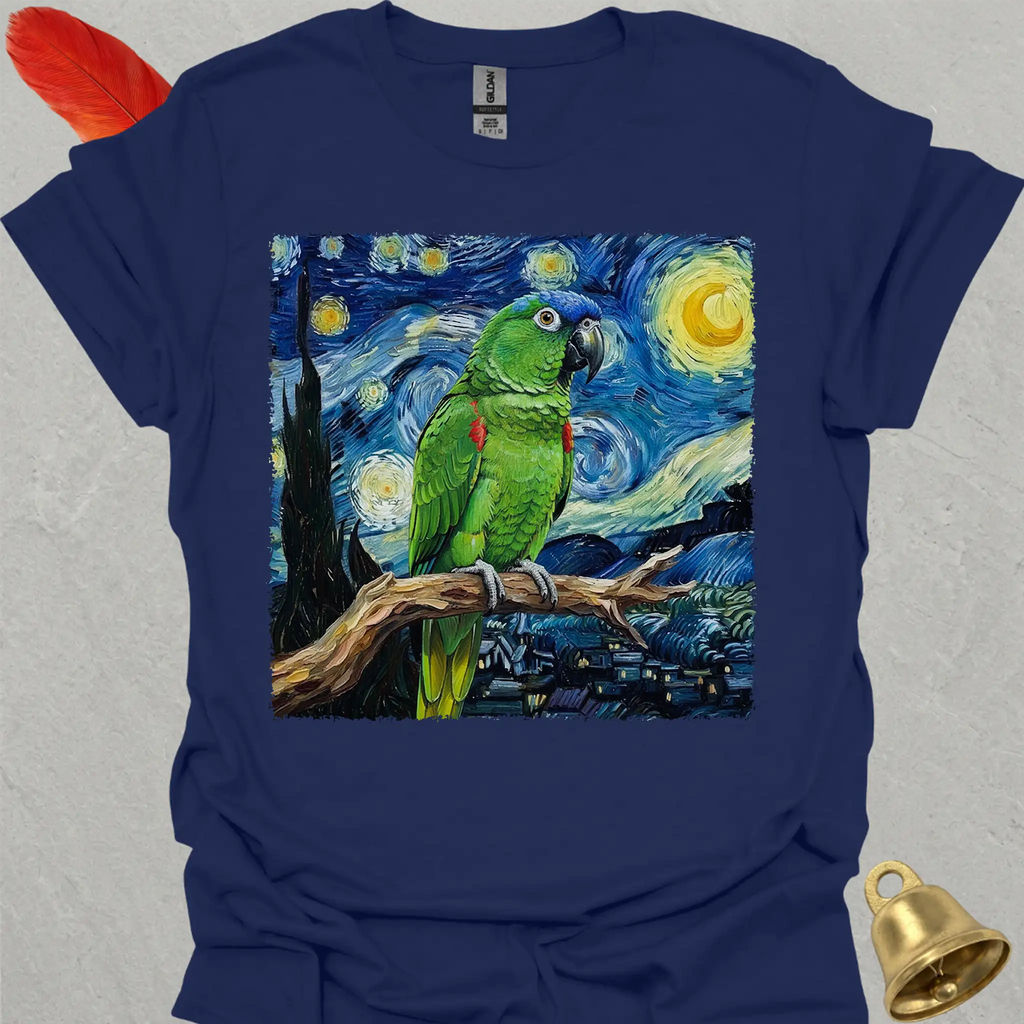 Hahns Macaw Starry Night T-Shirt