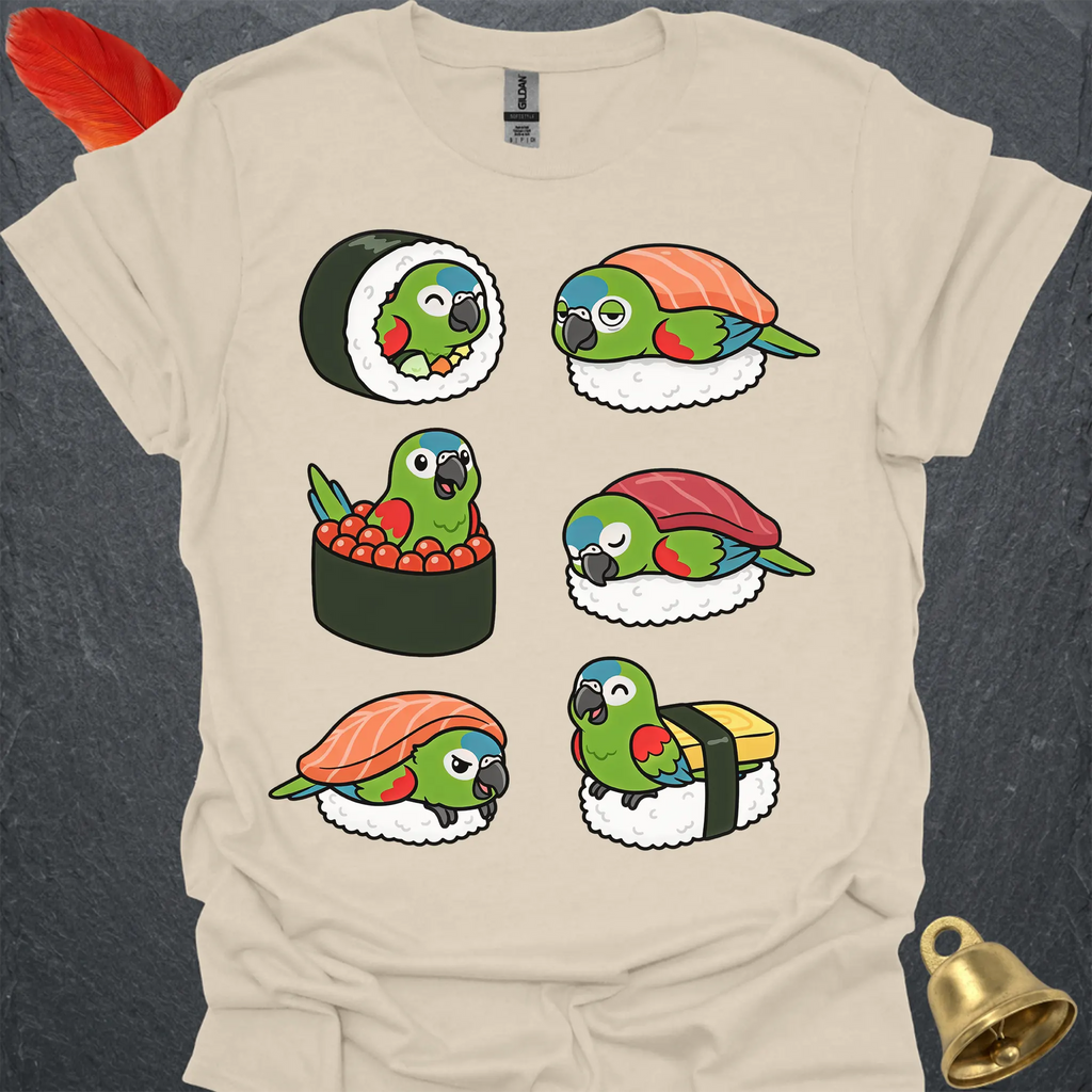 Hahns Macaw Sushi T-Shirt