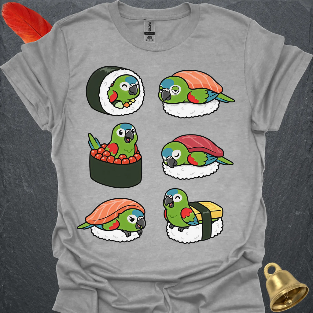 Hahns Macaw Sushi T-Shirt