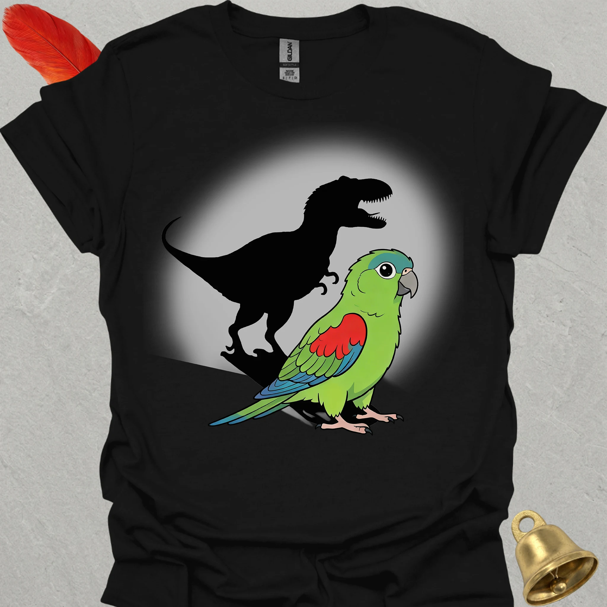 Hahns Macaw T-Rex T-Shirt