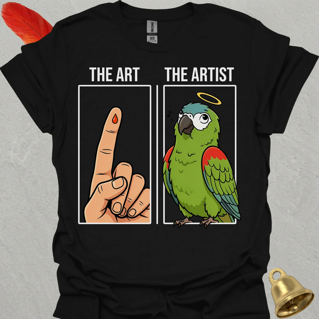 Hahns Macaw The Artist T-Shirt
