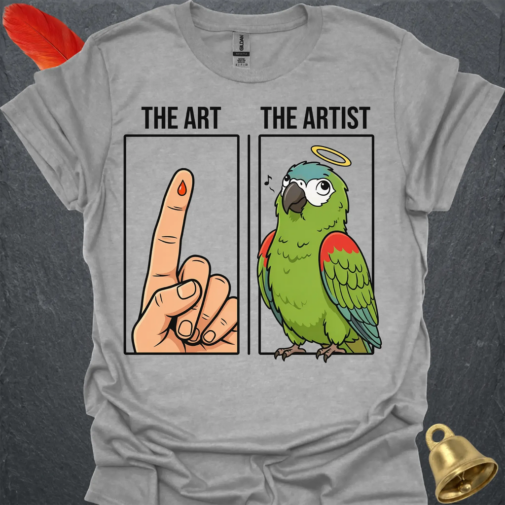 Hahns Macaw The Artist T-Shirt