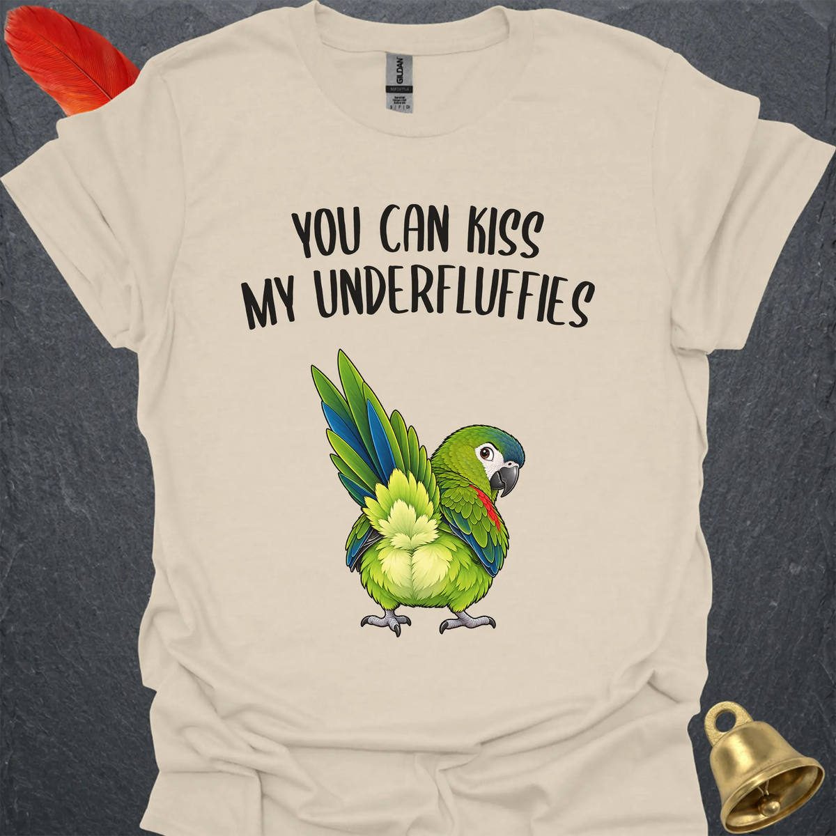 Hahns Macaw Underfluffies T-Shirt