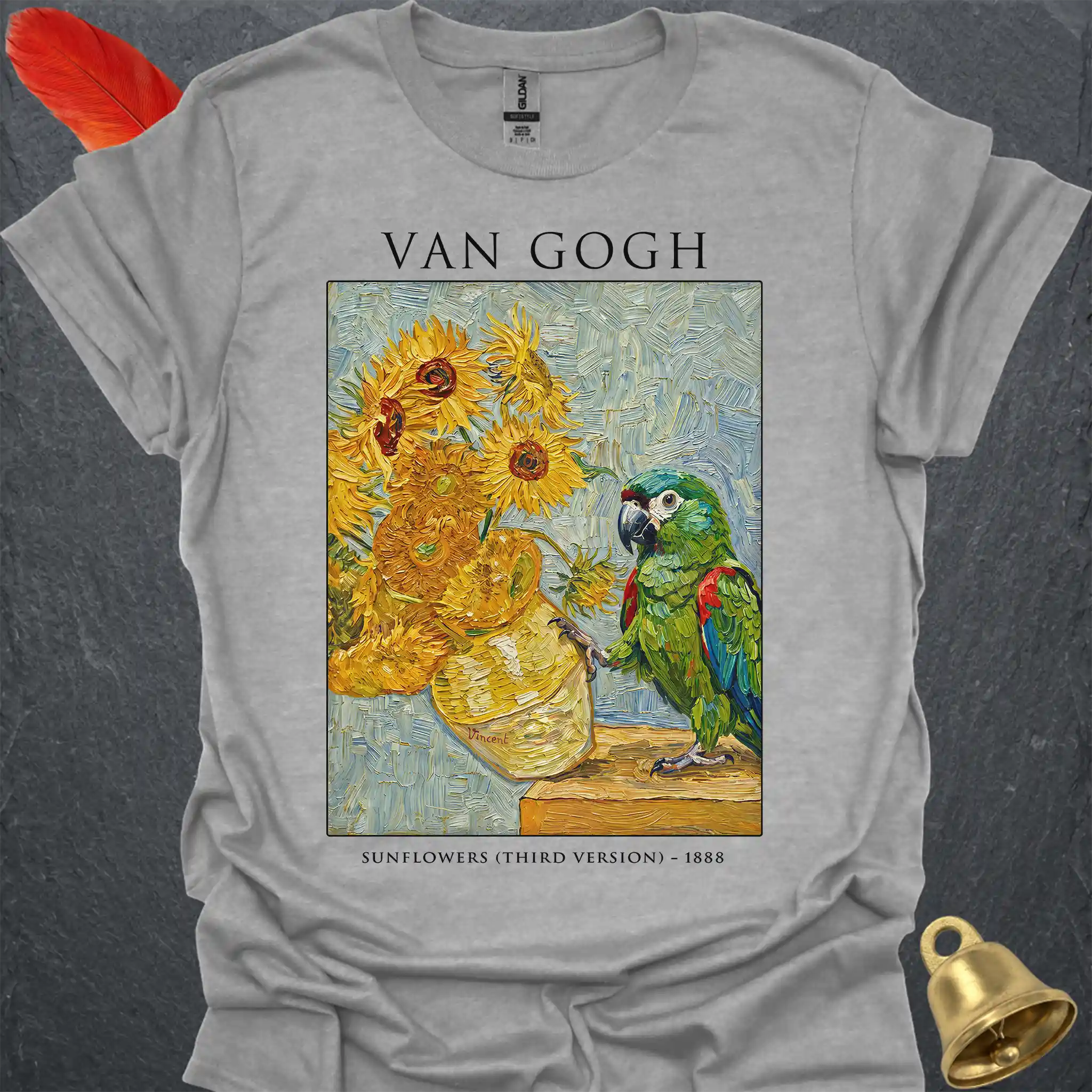 Hahns Macaw Van Gogh T-Shirt