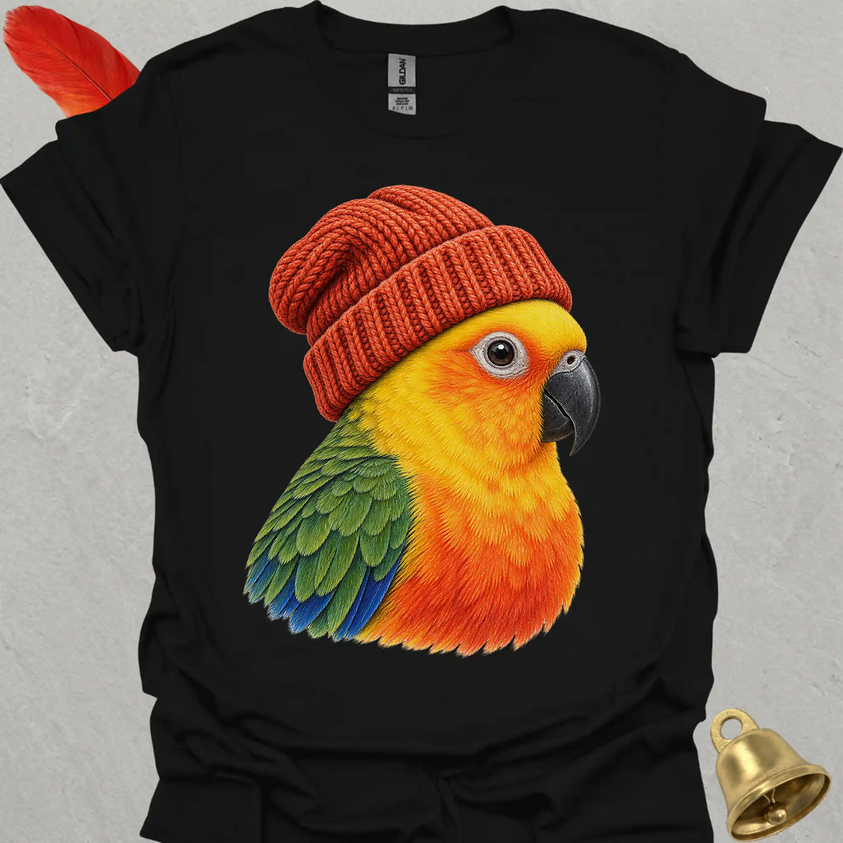 Jenday Conure Beanie T-Shirt