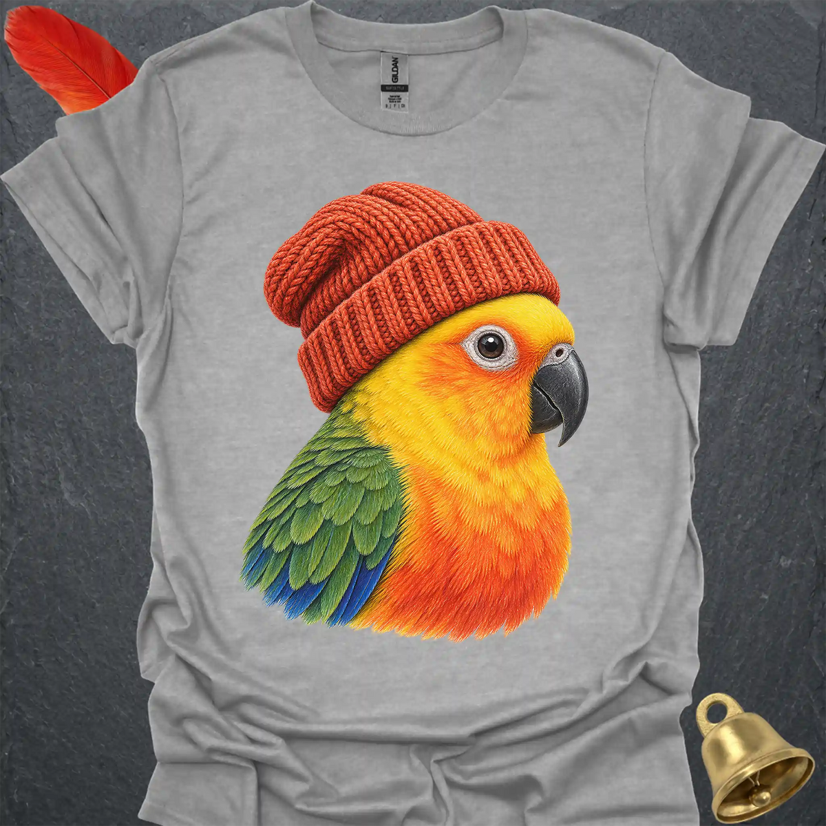 Jenday Conure Beanie T-Shirt