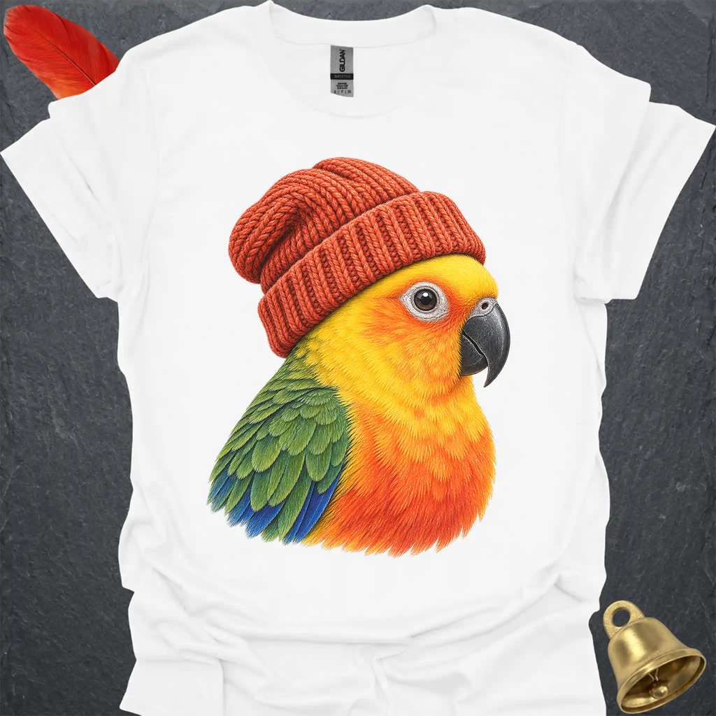 Jenday Conure Beanie T-Shirt