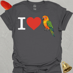Jenday Conure I Love T-Shirt