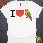 Jenday Conure I Love T-Shirt